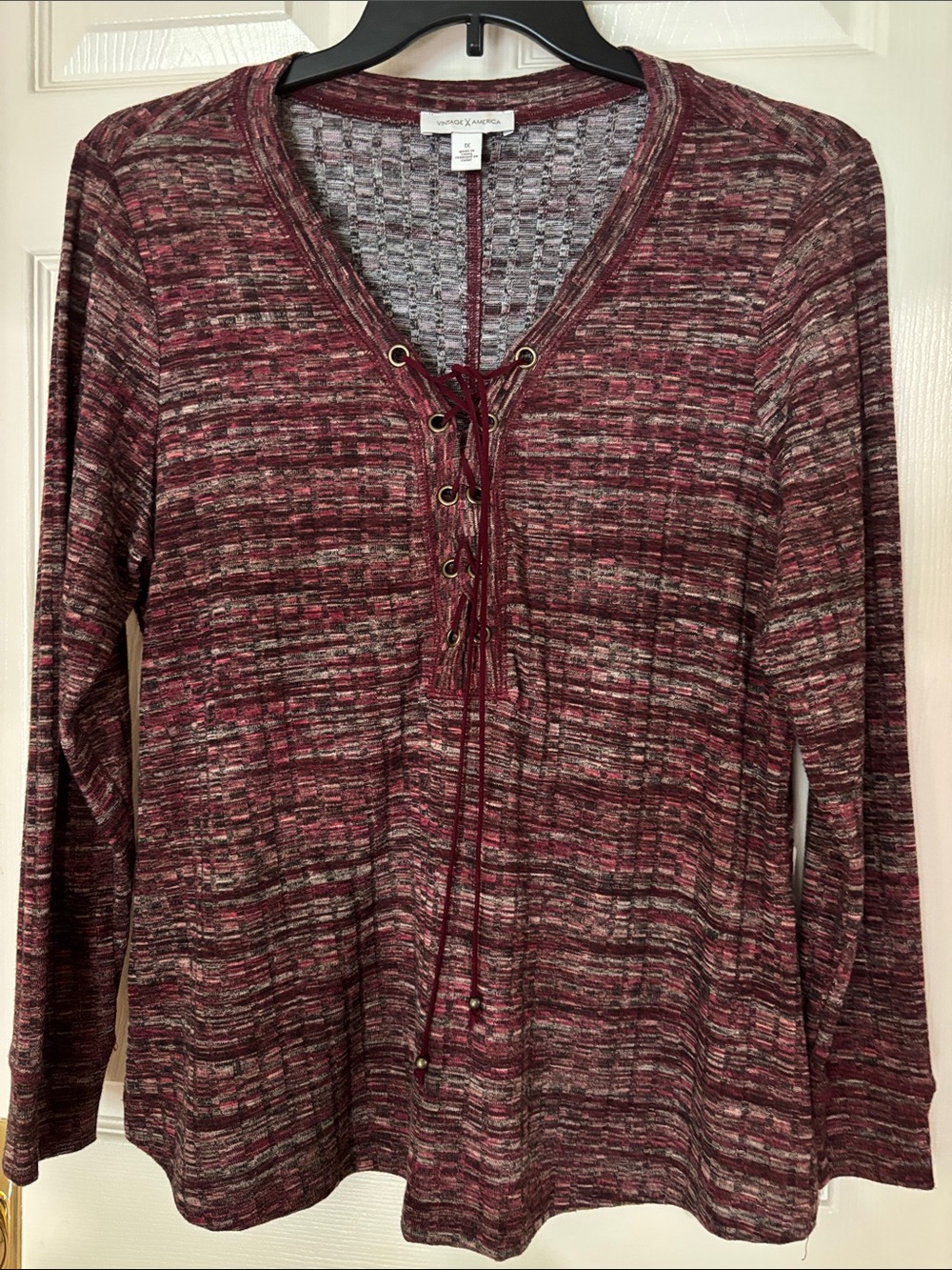 VINTAGE AMERICA RIBBED TOP